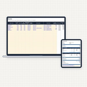 Drywall Estimate Calculator, Excel and Google Sheets: Boards, Mud, Tape, Hang and Finish Labor