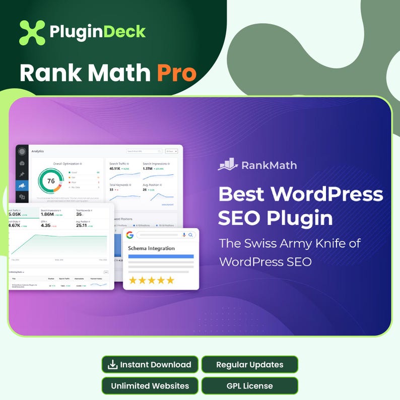 WordPress Plugin Bundle | Elementor Pro, Happy Addons, Rank Math And Astra Pro | Unlimited website image 5