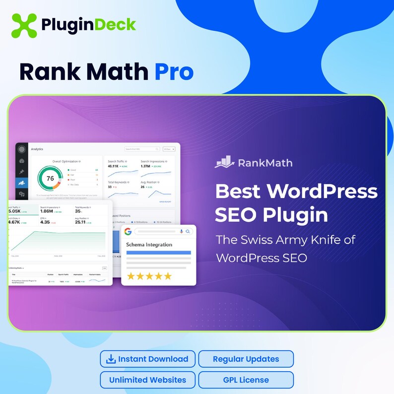 WordPress Plugin Bundle | Elementor Pro, Crocoblock JetPlugins, Rank Math Pro & WP Rocket | GPL Bild 6