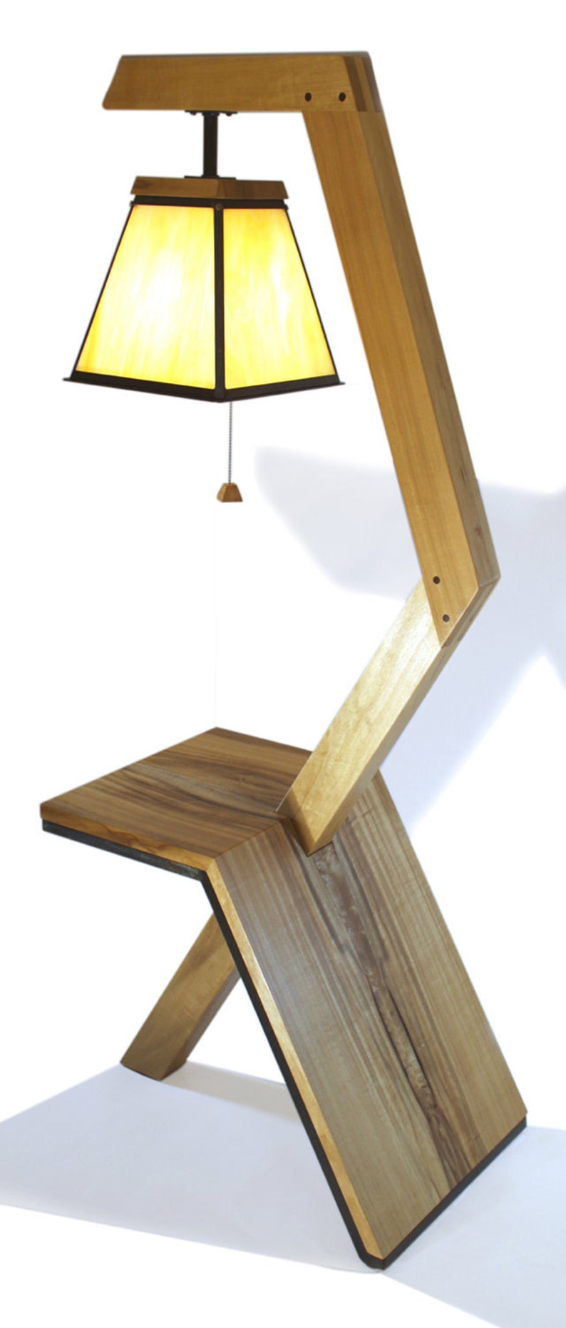 Floor Lamp Table Combo