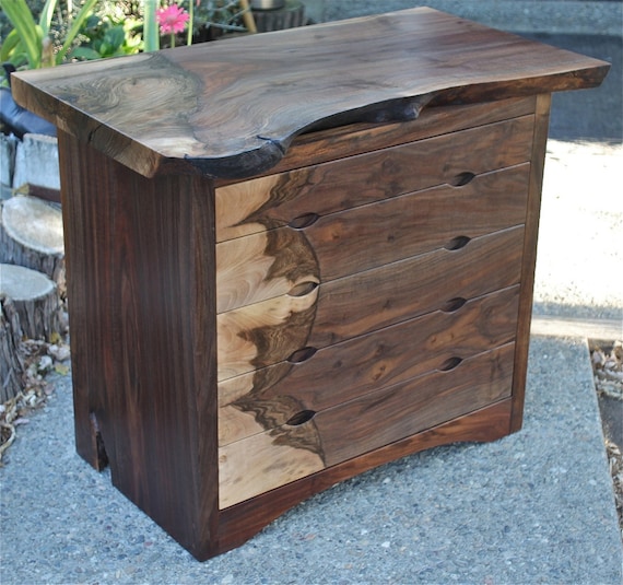 Dresser mid century live edge