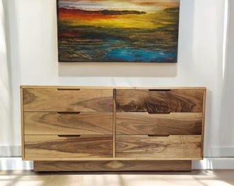 Modern Dresser, 8 Drawer Dresser, Danish Modern Furniture for Bedroom