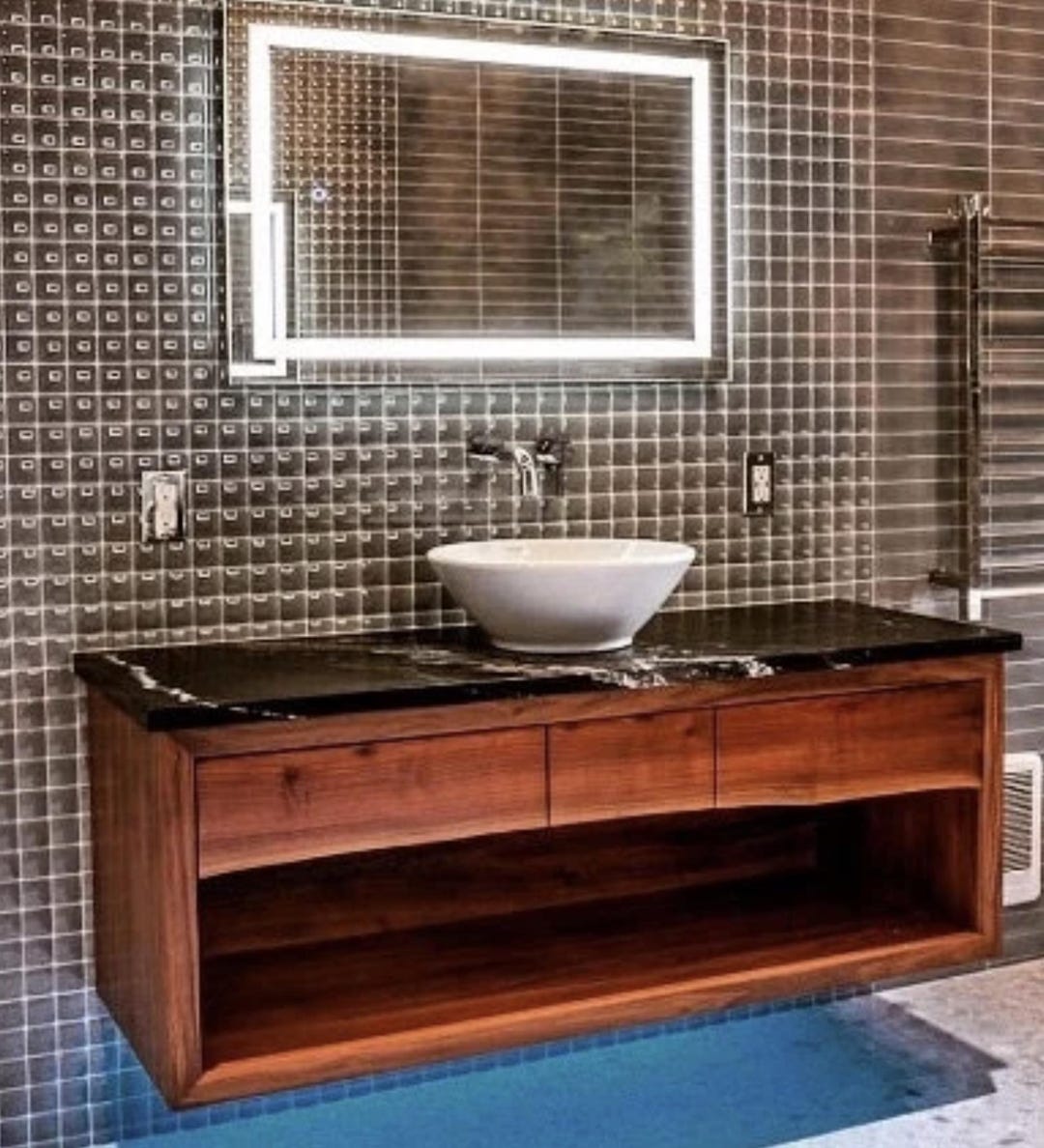 Floating Vanity for Bathroom, Modern Vanity - Etsy