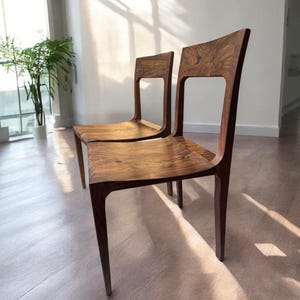 Dining Chair Mid Century Modern, Danish Modern Dining Chair, Solid Wood Dining chair, Dining Chair Set