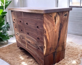 Modern Farmhouse Walnut Dresser