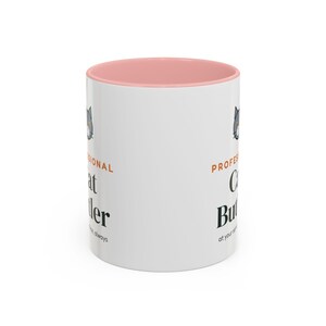 Professional Cat Butler Mug, Funny Cat Lover Coffee Mug, Cat Owner Gift, Cat Mom Cat Dad Cup image 13
