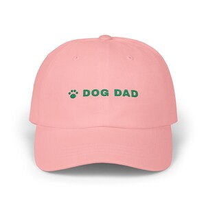 Dog Dad Hat, Embroidered Dog Dad Cap, Dog Lover Gift, Paw Print Baseball Cap, Gift for Dog Owner image 5