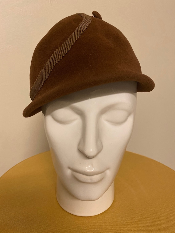 1920s brushed wool hat - Gem