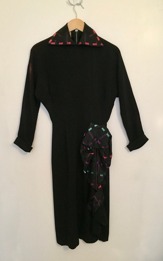 1940s Little black dress, AS IS - image 1