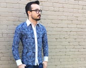 Men 39 s Dress Shirts Classy Bespoke Tailored Made to Order , Stylish Preppy Custom Made to Measure Unique Button Down Up, Hip Handmade Clothes