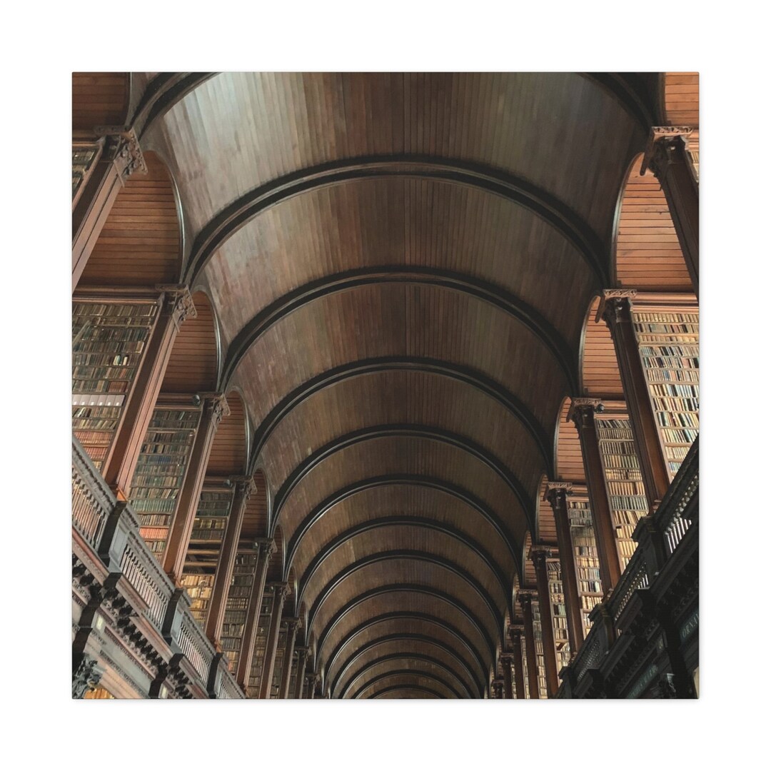 Dark Wood, Trinity Library Ceiling Art - Dublin - Architectural ...