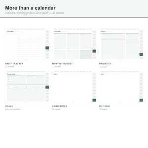 Academic Digital Planner 2026-2027 for GoodNotes, Hyperlinked Student Planner, iPad Notability Planner, Daily Weekly Monthly, 514 Pages image 7