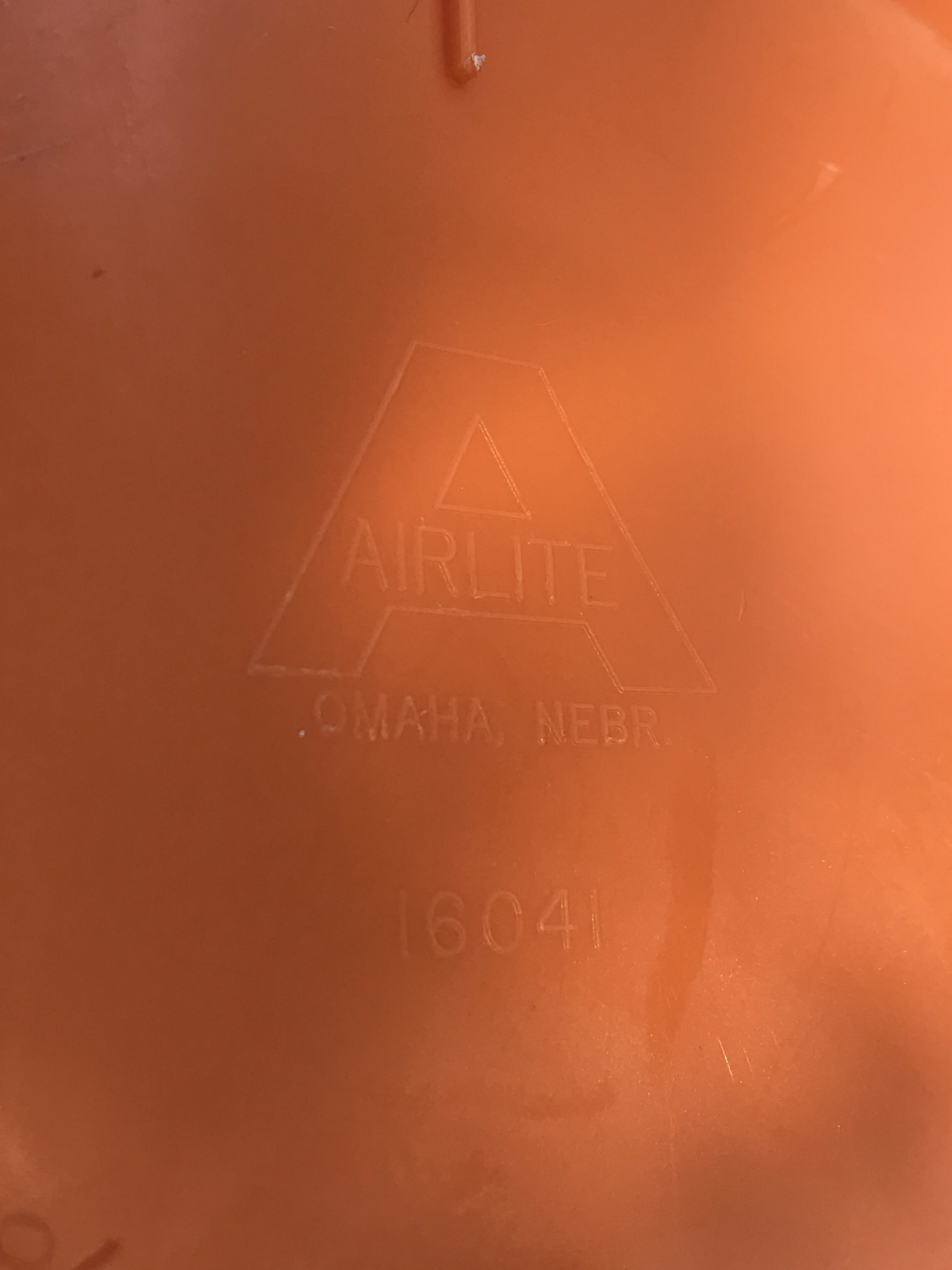 Vintage Halloween Trick or Treat Plastic Pail Bucket Old