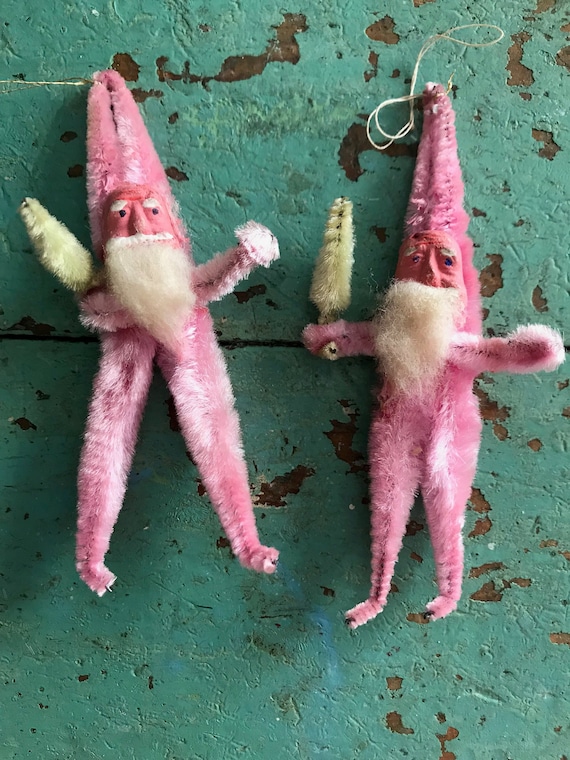 antique stuffed santa