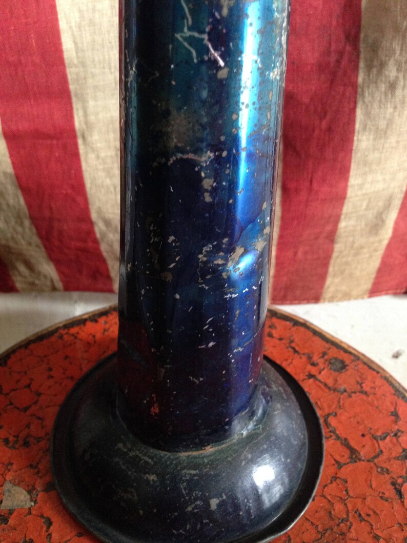 Antique Primitive Patriotic Parade HUGE Horn Large Tin Etsy
