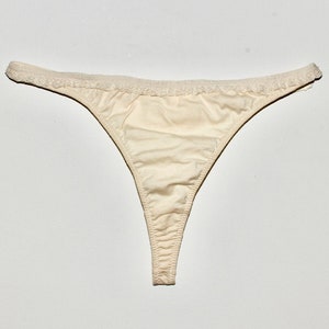 Cotton Lace Thong -  Canada