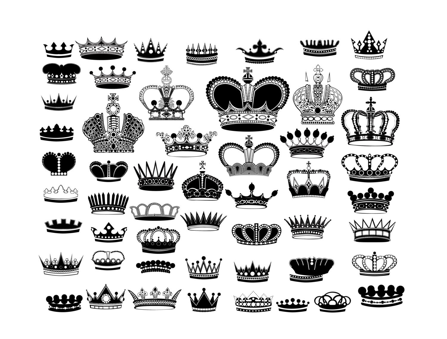 Free Free 141 Clip Art Silhouette Crown Svg SVG PNG EPS DXF File