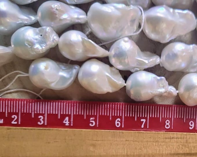AA+ Baroque Pearl Beads: High Luster For Jewelry Designers (20-25mm)