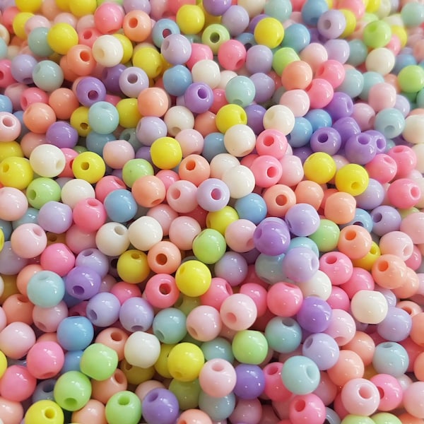 Pastel Beads Etsy UK