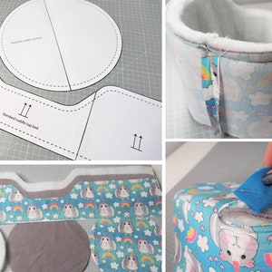 Make Your Own Guinea Pig Cuddle Cups: Digital Sewing Pattern and Instructions image 4