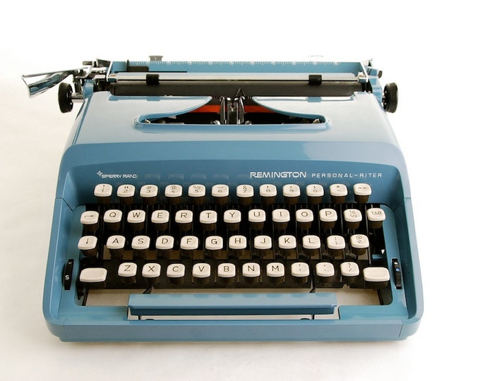 Cursive Typewriter Remington Sperry Rand Script Font Etsy