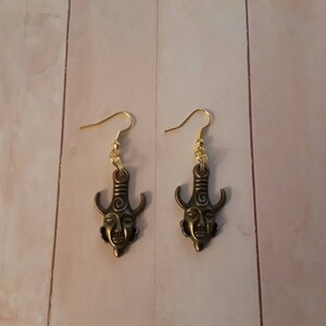 Supernatural / Dean Winchester&#39;s Amulet /  Hypo Allergenic Hooks for Sensitive Ears.