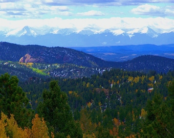 Mountains / Fall Colors / Colorado Photograpy Art Prints.