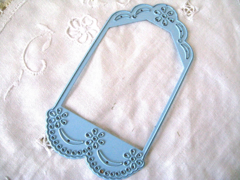 Die Cut Tags Kraft Cardstock 24 Pieces Paper Lace Doily Edges Wedding