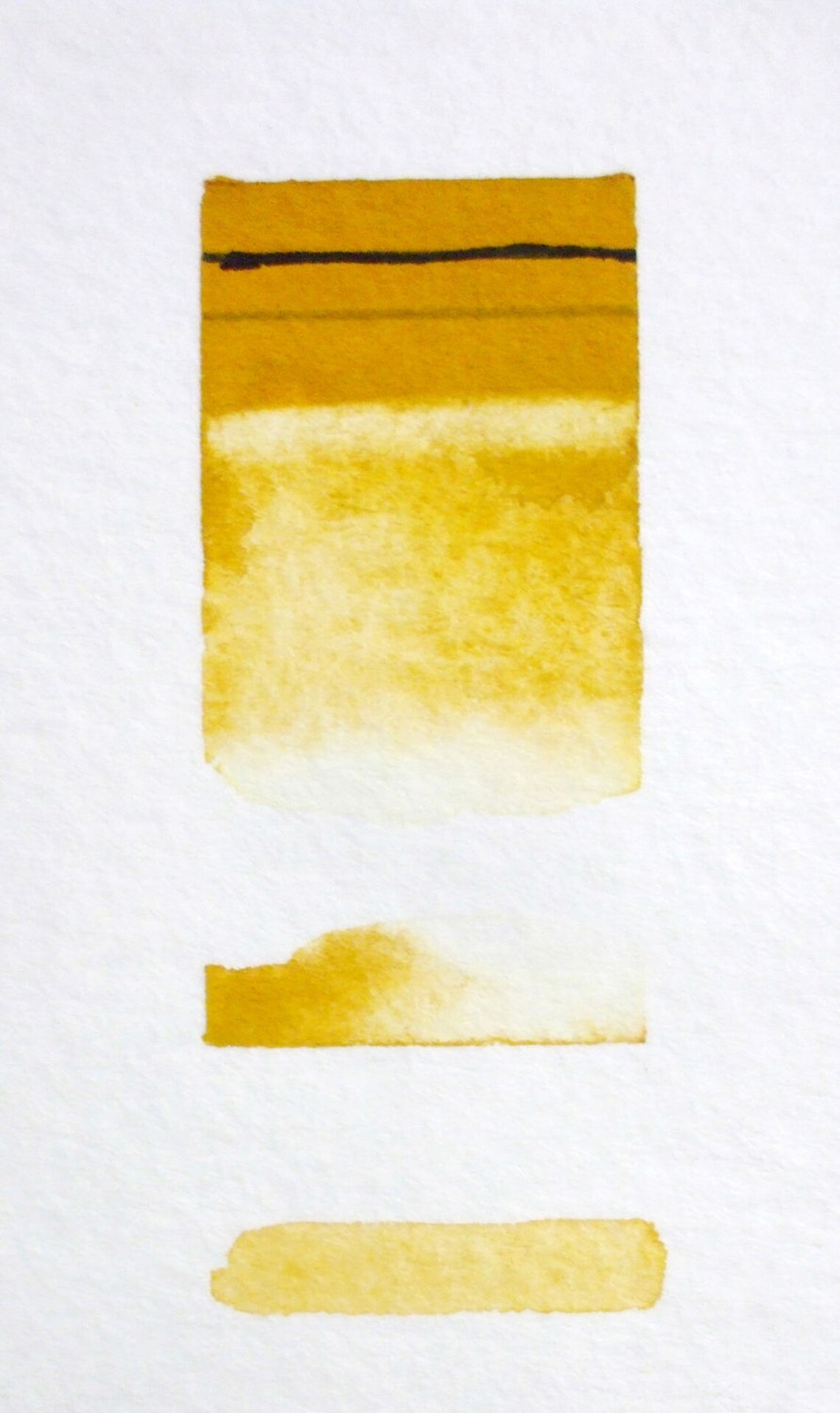 Yellow Ochre Handmade Watercolor Paint Art Supply Artist Etsy