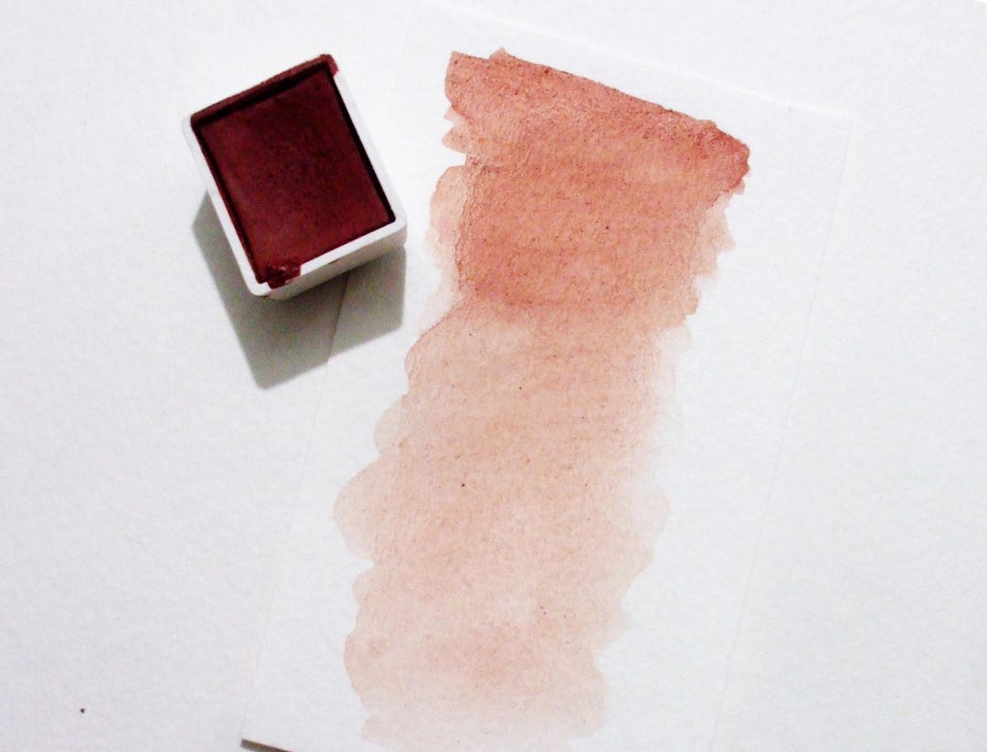 Pink Pipestone Handmade Watercolor Paint Art Supply Etsy