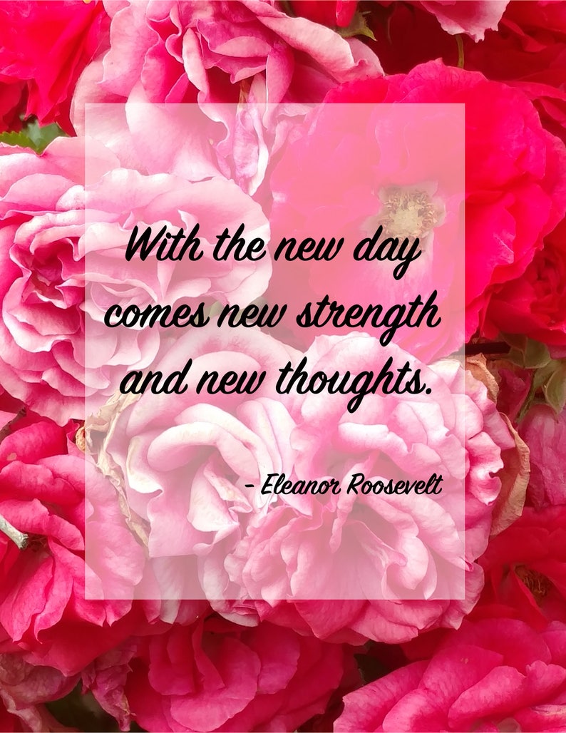 Eleanor Roosevelt Quote Printable - Digital Download - Inspiring and ...