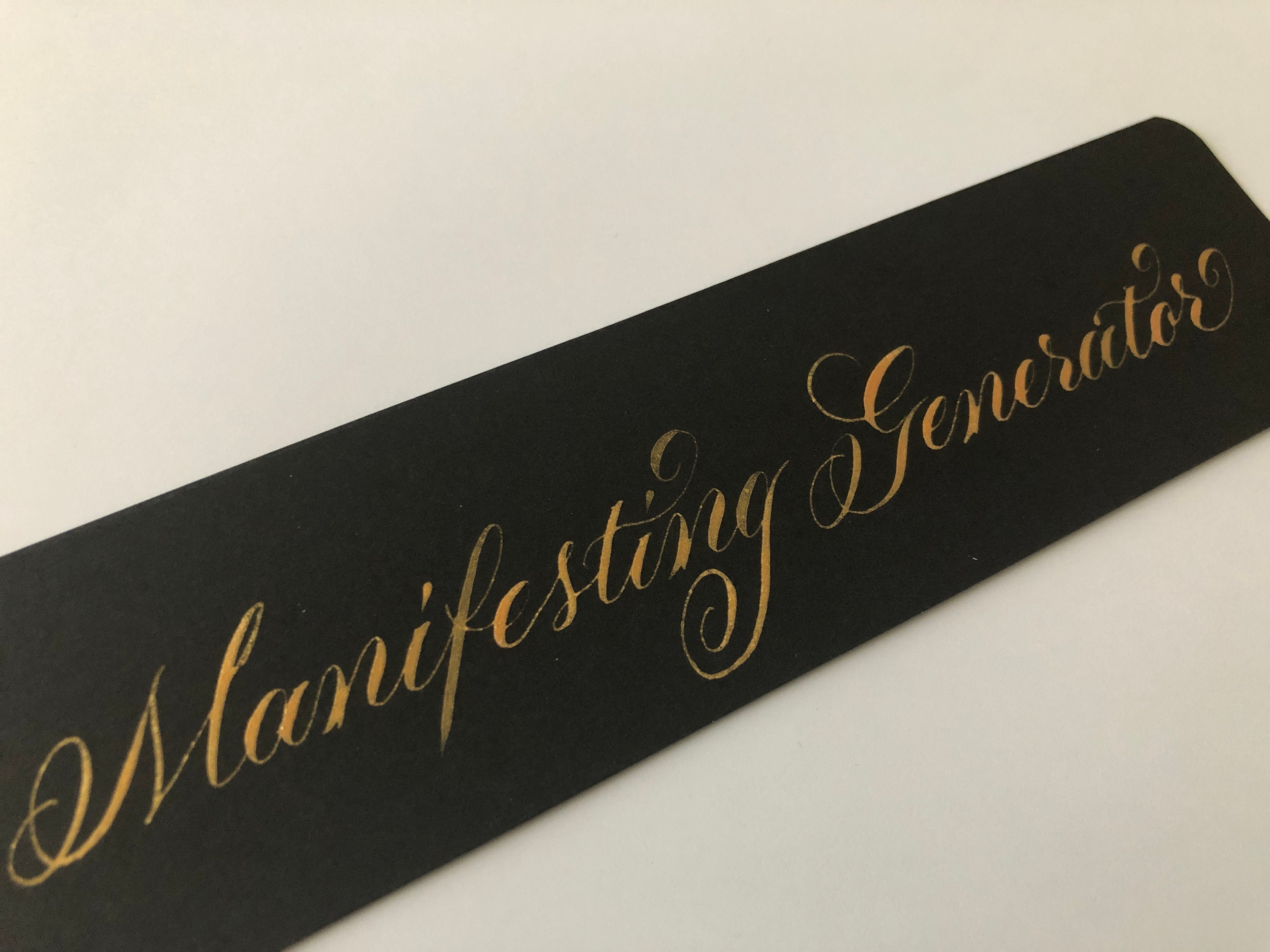 Manifesting Generator Human Design Sign Bookmark - Etsy