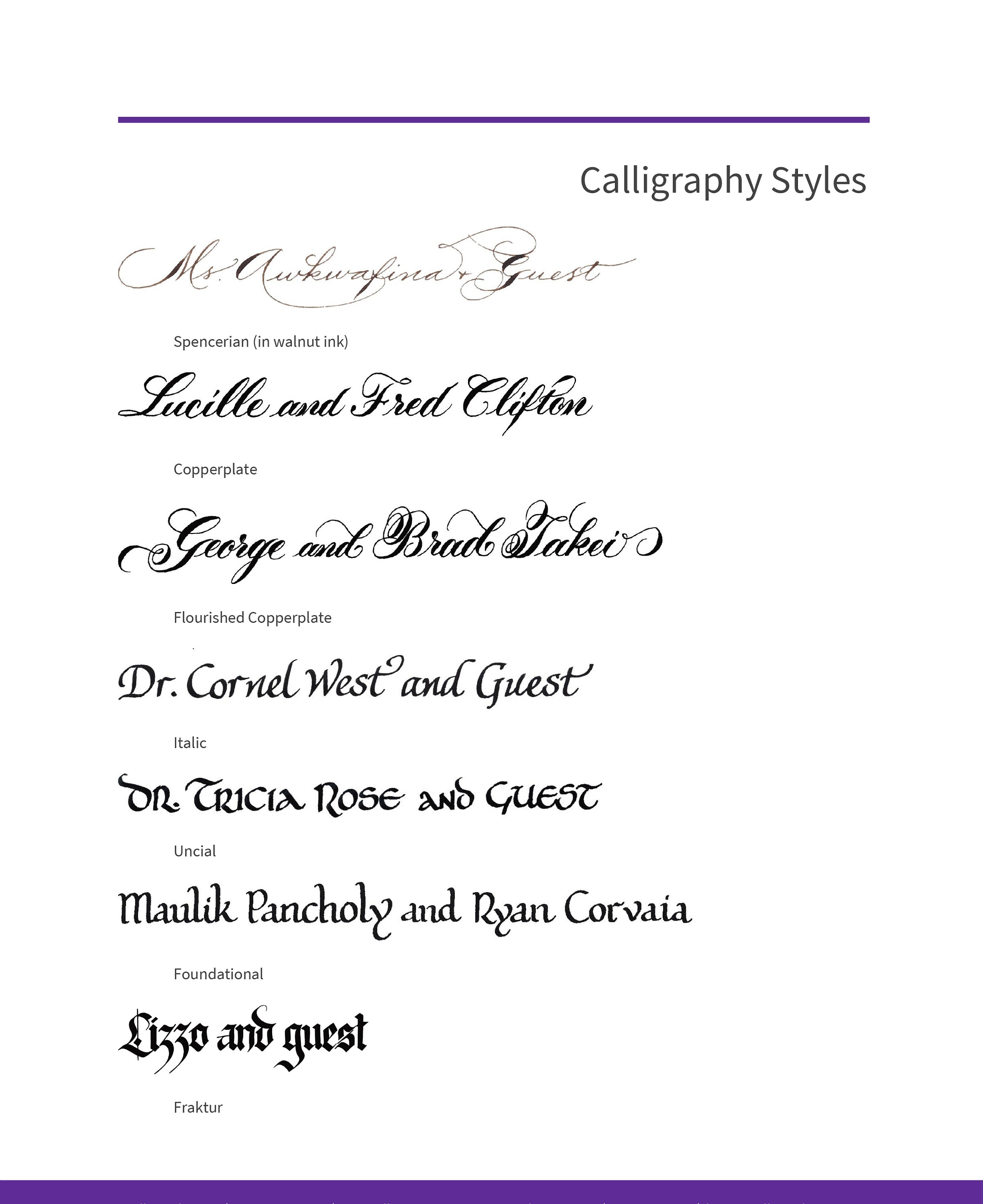 Spencerian Vs Copperplate