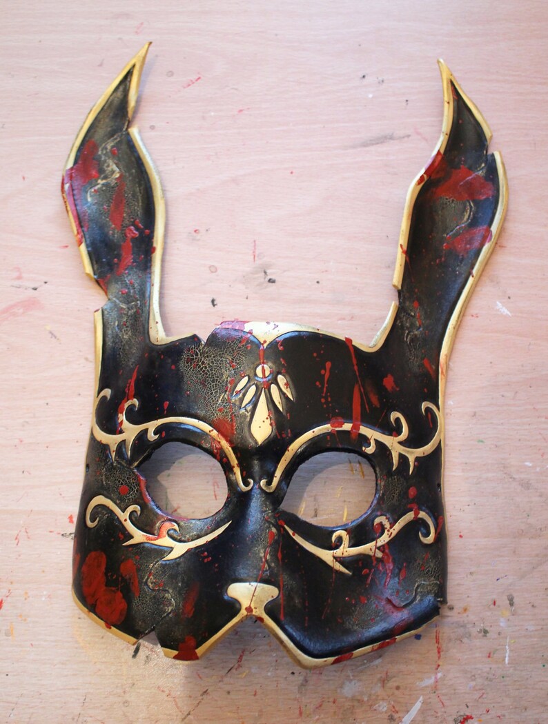 Splicer Bunny Leather Mask Made to Order | Etsy UK