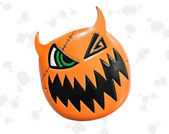 Halloween Town Pumpkin mask/hat - Made to Order - cosplay/halloween/masquerade