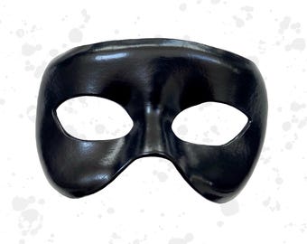 Bandit costume leather mask - Made to Order - masquerade/cosplay/superhero mask
