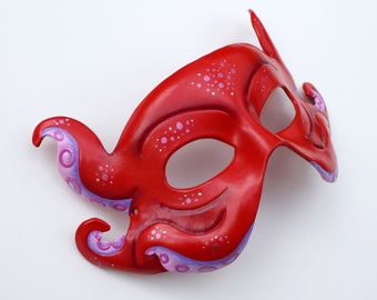 Tentacle Leather Mask - Made to Order