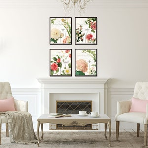 Spring Study French Collage Print Set, Giclee, Art Prints, Wall Art ...