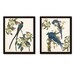 Blue Birds Print Set No. 1, Botanical Prints, Wall Art, Prints, Giclee, Vintage Bird Prints, Audubon Bird Prints, Magnolia, 