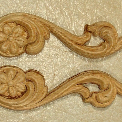 Applique Onlay EMBOSSED APPLIQUE 655 2 1/4 X 12 1/8 Each Etsy