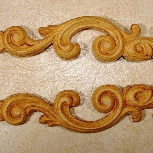 Applique Onlay EMBOSSED APPLIQUE 655 2 1/4 X 12 1/8 Each Etsy