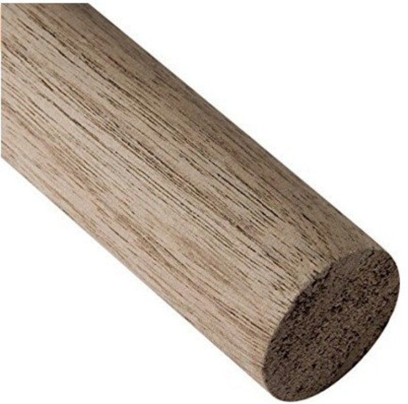 Walnut Dowel 1/2 X 36 Etsy