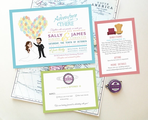 Disney Się Wesele Zaproszenie Projekt Karykatury Nasza Etsy