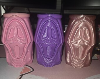 Enfriador de latas delgado y espeluznante impreso en 3D / Soporte para bebidas de 355 ml