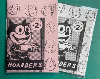 Hoarders Issue 2 Risograph Zine
