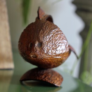 Vintage Hand-carved Coconut Fish - Etsy