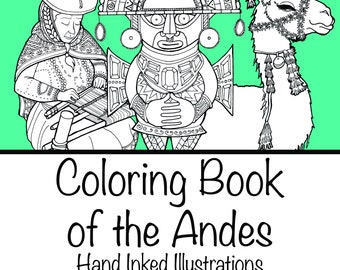 Coloring Book of the Andes