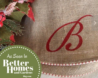 christmas tree skirt burlap christmas tree skirt 60 large farmhouse tree skirt personalized gift initial or name fully lined - Christmas Tree Skirts Etsy christmas tree skirt burlap christmas tree skirt 60 large farmhouse tree skirt personalized gift initial or name fully lined - Christmas Tree Skirts Etsy