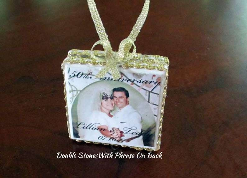 Napkin Rings FREE Shipping and Priority WEDDING ANNIVERSARY /& More 25 Plus Tile Favors With Custom Phrases 2x2 Gift Favors Ornaments