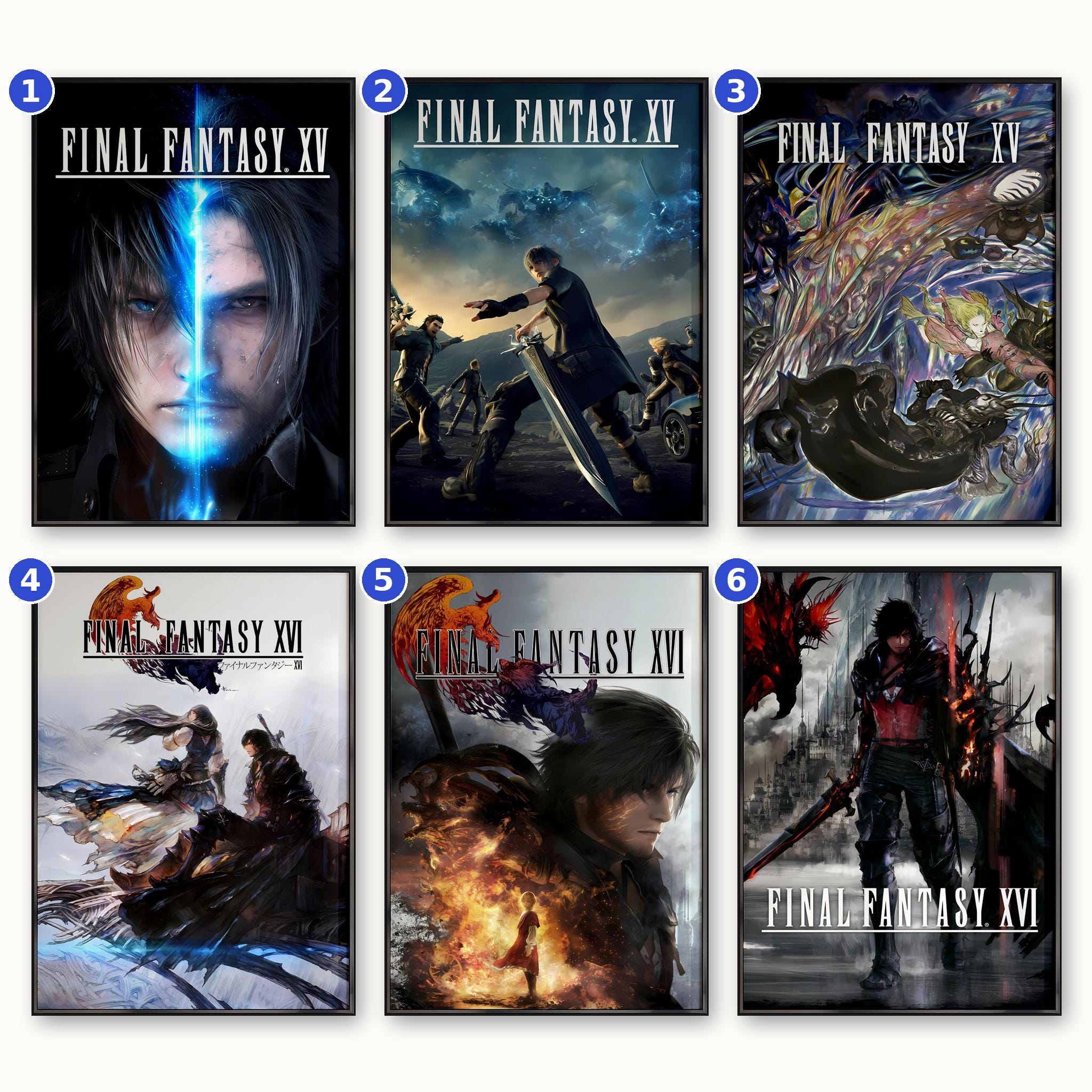 Final Fantasy Xv Poster - Etsy